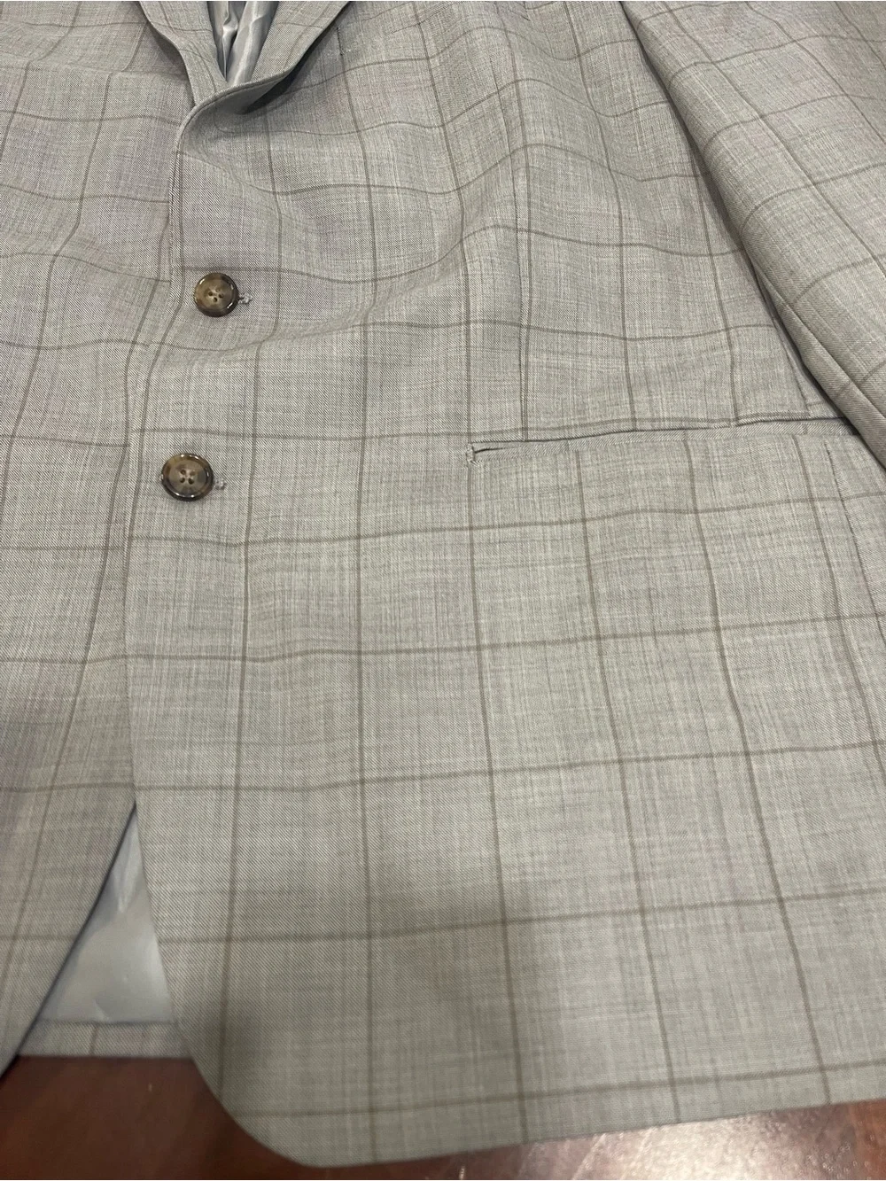 Ralph Lauren sport coat total stretch 100% wool suit